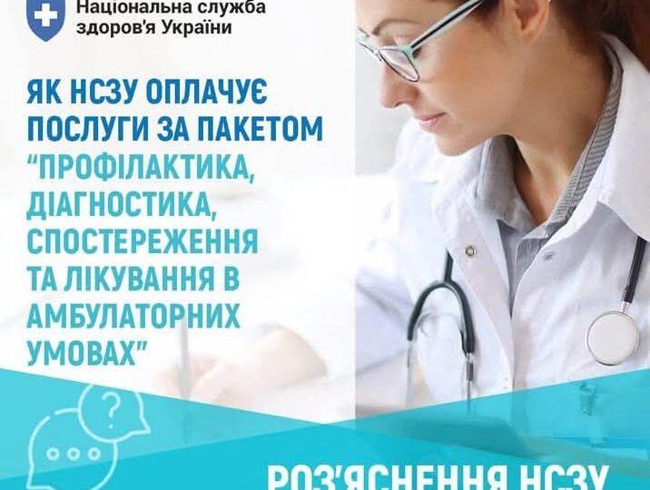 Як Національна служба здоров’я України оплачує амбулаторні послуги в 2025 році?