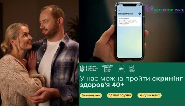 Скринінг здоров'я 40 +